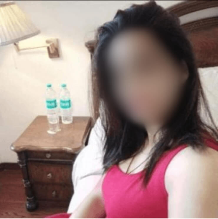 College Girl In Friends Colony